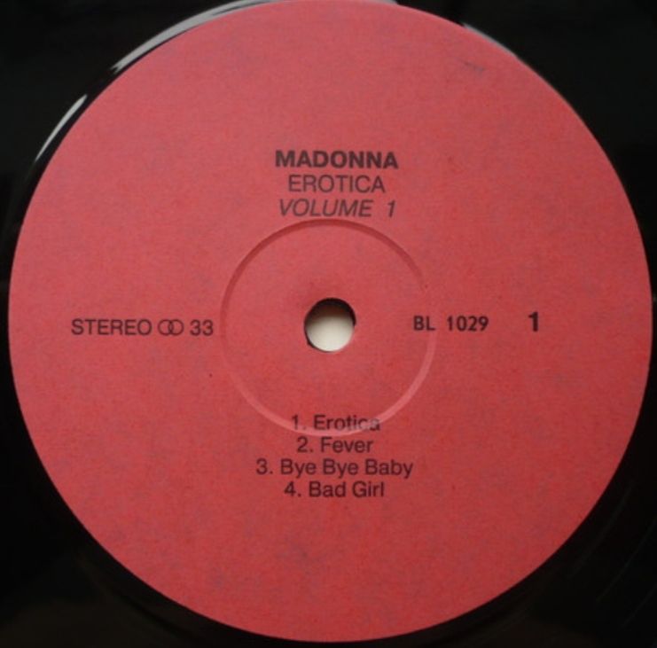 Madonna - Erotica - 1992.   (2LP). 12. Vinyl. Пластинки - фото фото фото 3