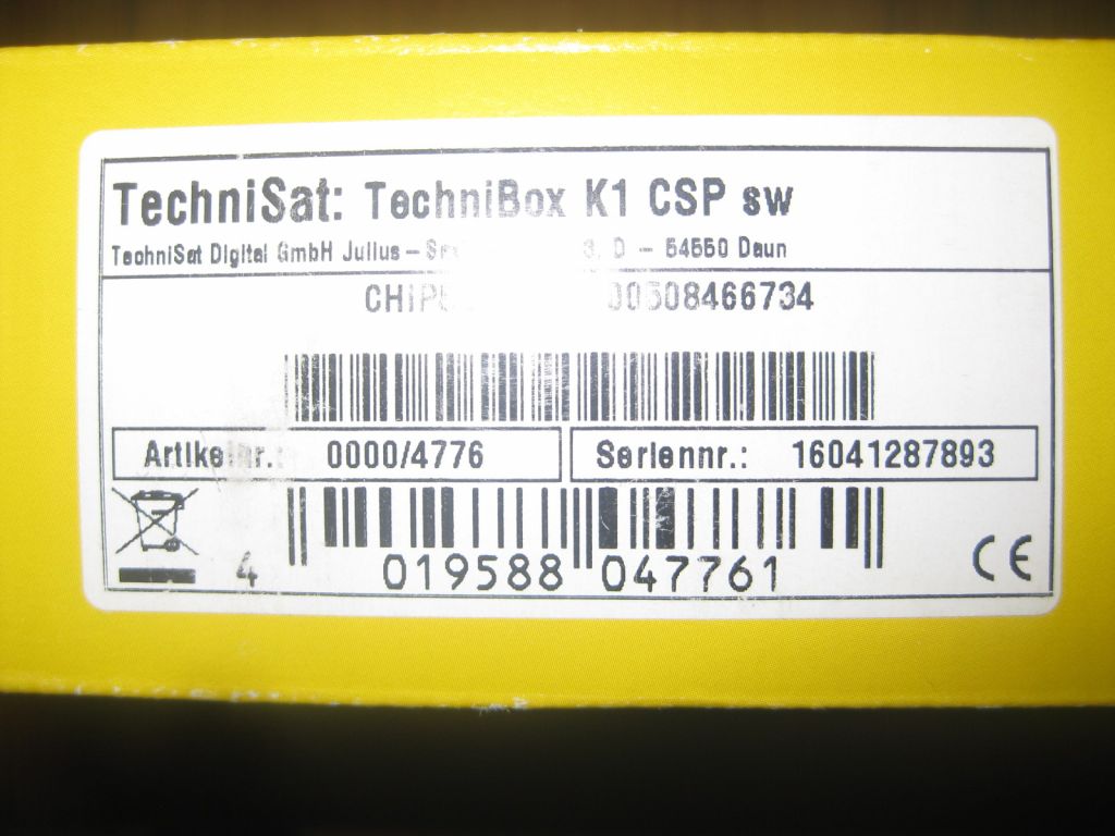 Тюнер TechniSat technibox k1 csp - фото фото фото 2