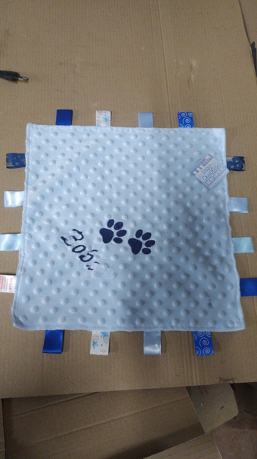 42219  Игрушка-салфетка 35*35 baby comforter - фото фото фото 0