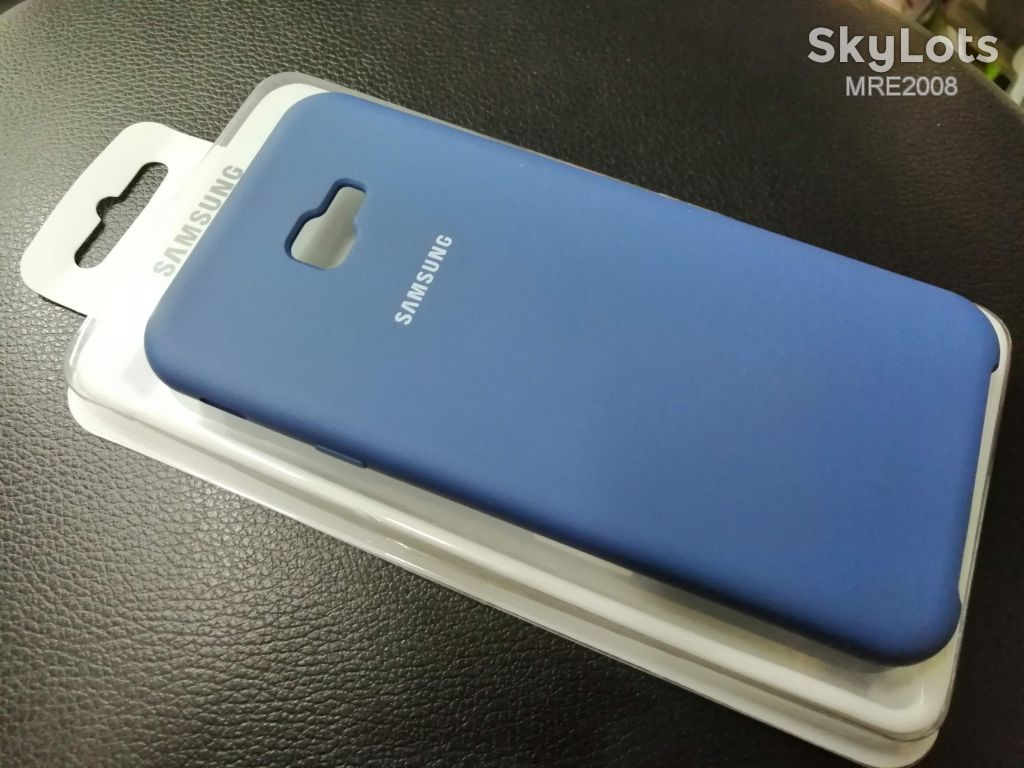 Чехол Silicone Cover для Samsung Galaxy J415 J4 Plus blue - фото фото фото 2