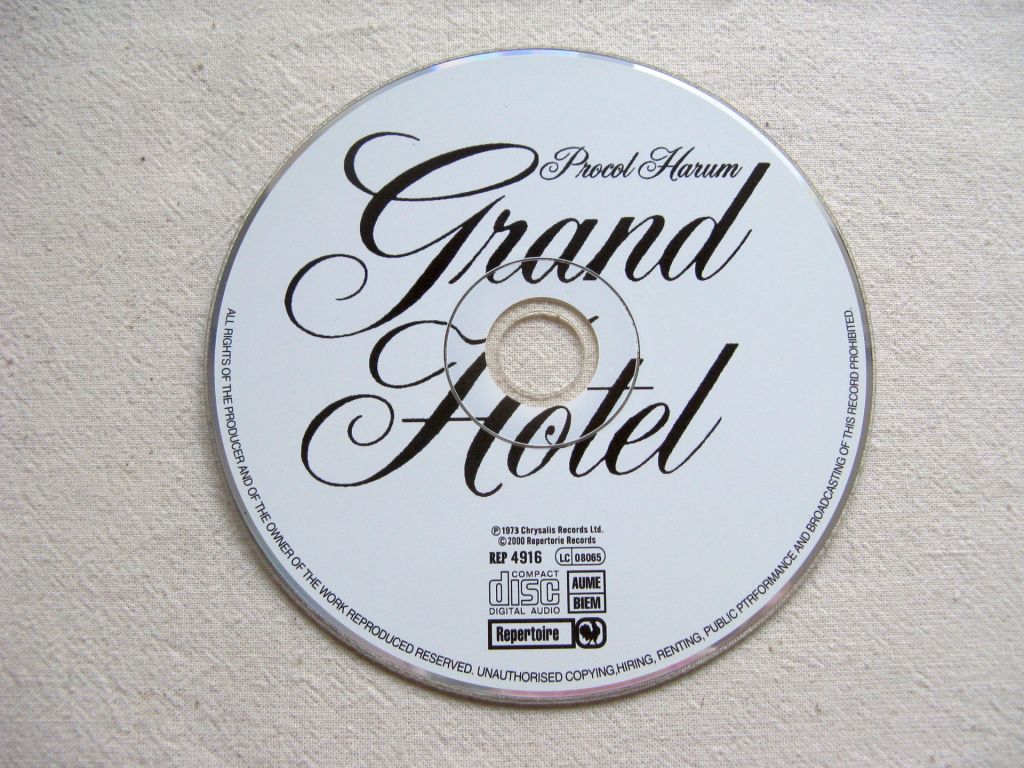 CD Procol Harum. Grand Hotel. 1973. - фото фото фото 2