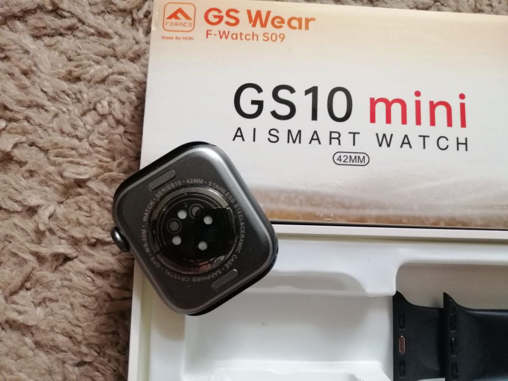 Фірмовий Металевий смарт годинник GS10 mini AI Smart Watch - фото фото фото 1