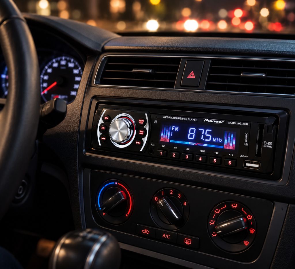 USB-автомагнітола, MP3, FM, SD, AUX 2032 / Магнітофон в авто+пульт / Автомобільна магнітола - фото фото фото 1