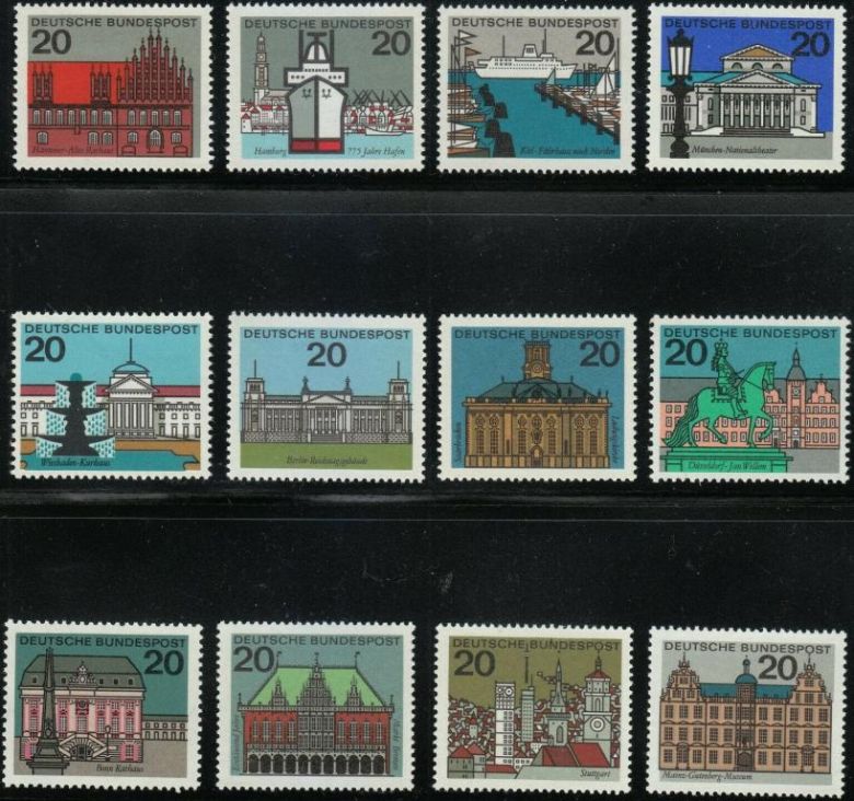 ФРГ Архитектура 1964 - фото фото фото 0