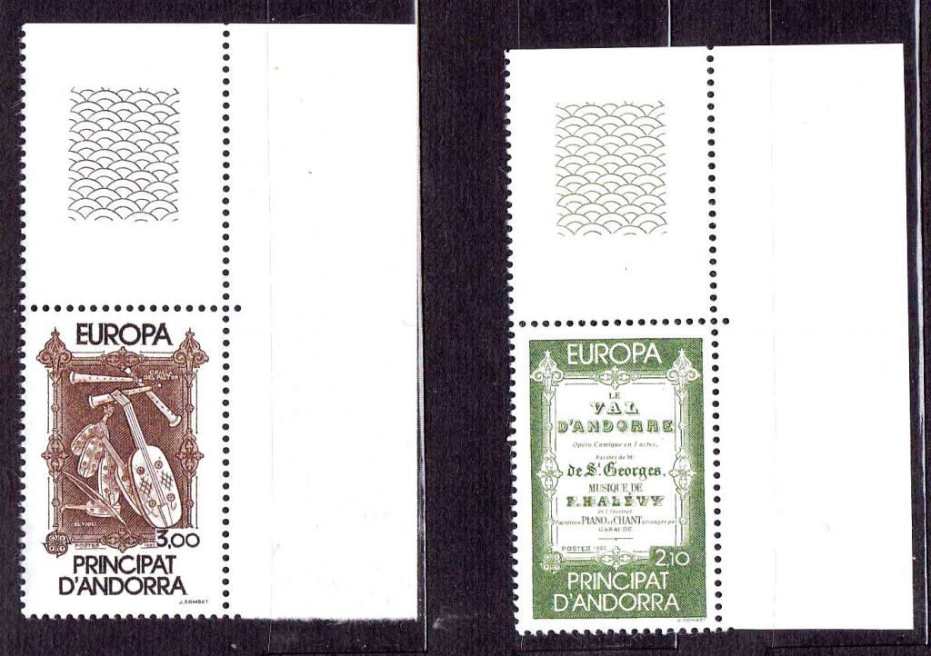 EU  Андорра  1985 г MNH  - - фото фото фото 0