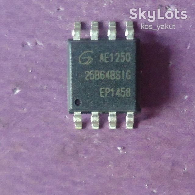 Flash, Serial Eeprom GigaDevice GD25B64BSIG Quad SPI 64Mbit, SOP8 - фото фото фото 0