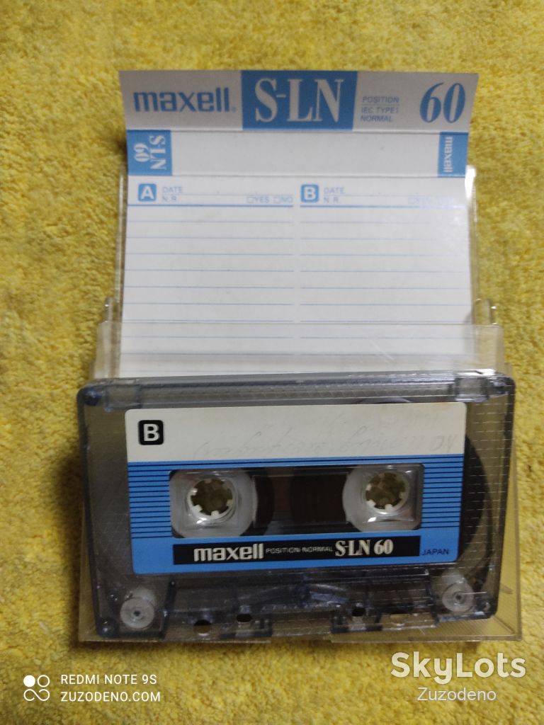 Б/У Аудио кассетa MAXELL S-LN 60 - фото фото фото 2