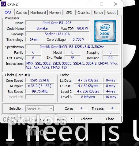 процессор Intel XEON 4 Core E3-1225 V5 3.3-3,7GHz s1151 - фото фото фото 0