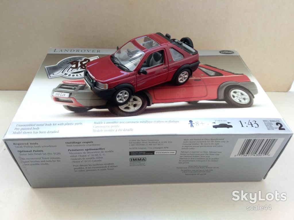 Land Rover Freelander.Kit Testors.1:43 - фото фото фото 0