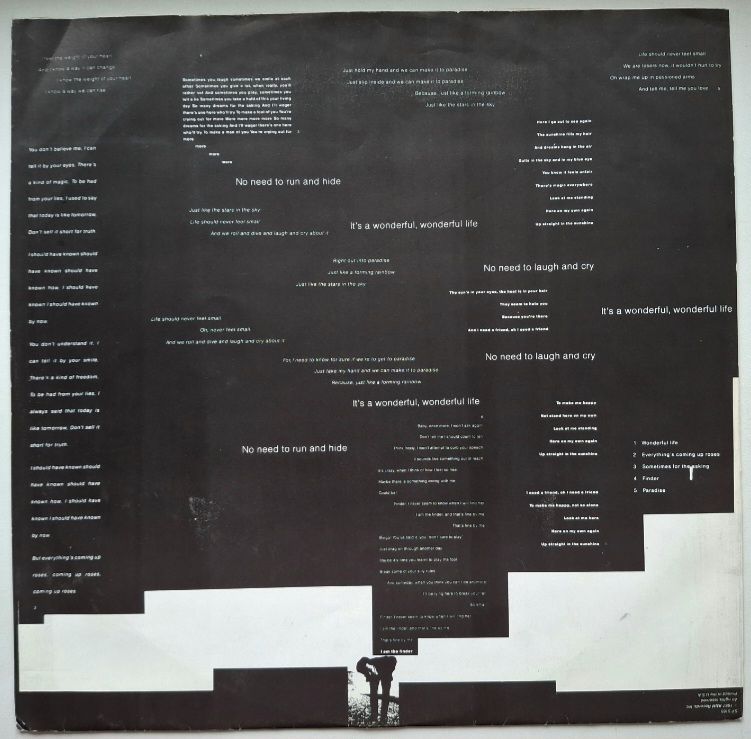 Black. Colin Vearncomble - Wonderful Life - 1987.  (LP). 12. Vinyl. Пластинка. Yugoslavia. - фото фото фото 2