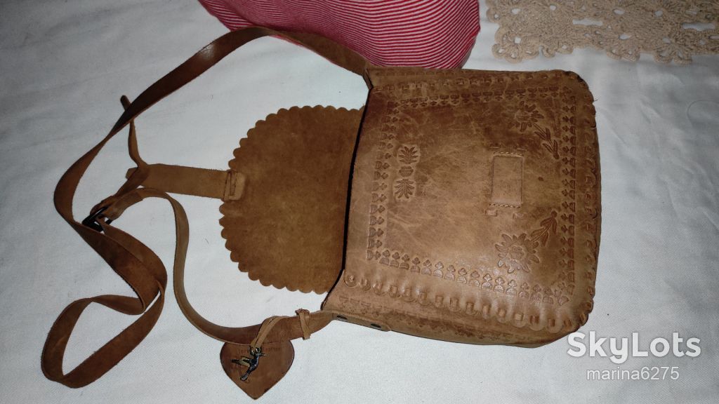 Accessorize~Сумка CROSSBODY 100% Buff leather - фото фото фото 6