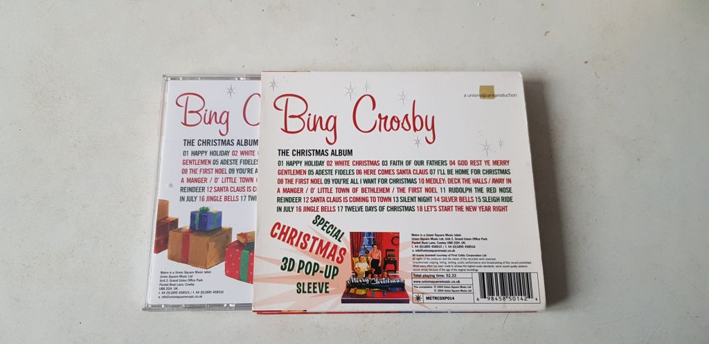 Bing Crosby The Christmas Album CD фірмовий - фото фото фото 1