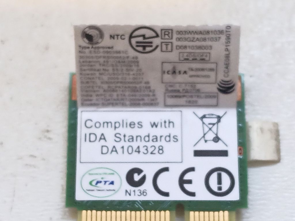 Б/У WI-FI на Lenovo G560 - фото фото фото 2