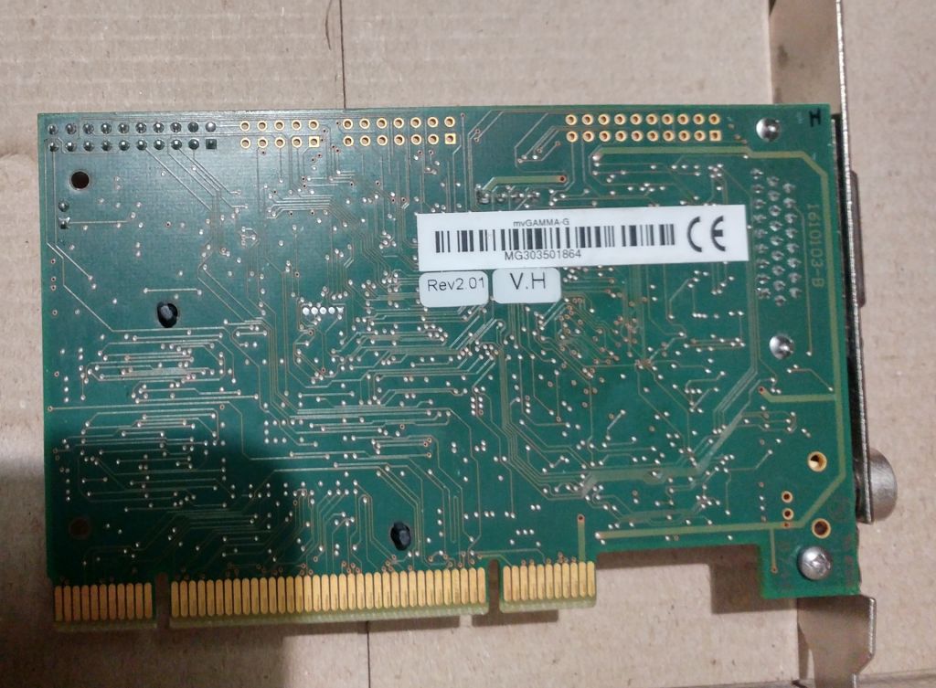 PCI карта видеозахвата mvGAMMA-G Rev 2.01 Video Capture Card - фото фото фото 1