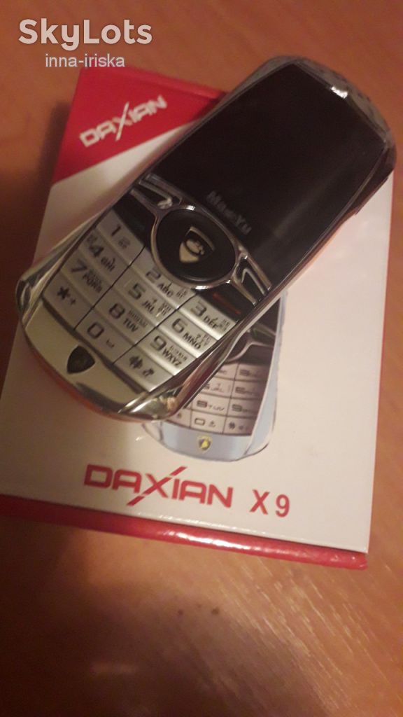 телефон машинка Daxian  X9 - фото фото фото 5