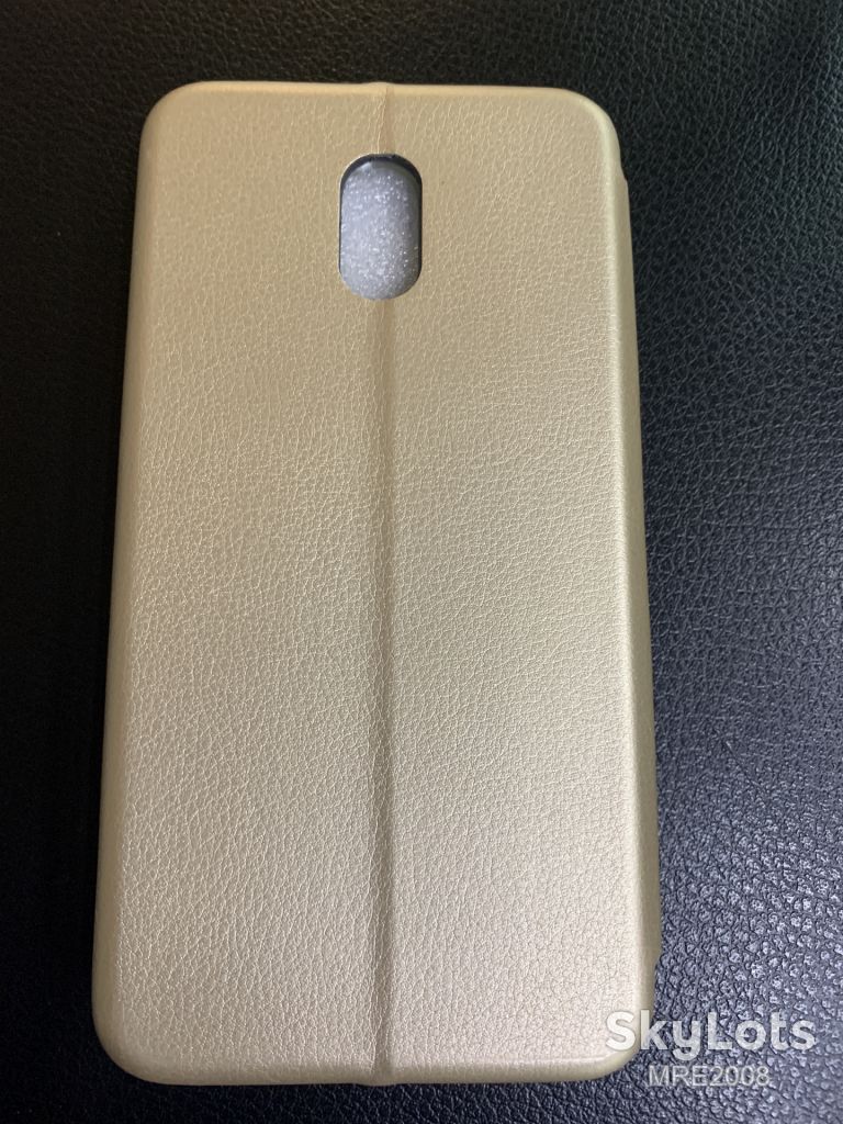 Чехол-книжка Premium Leather для Meizu M6 gold - фото фото фото 2
