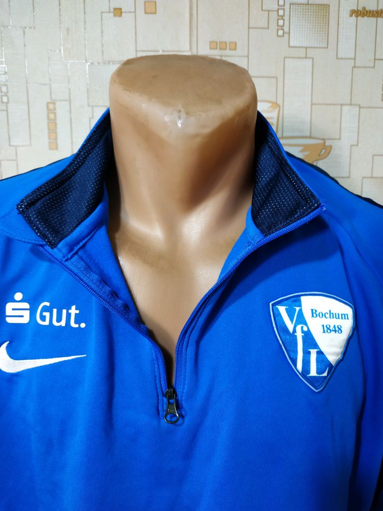 Футболка тепла блакитна. Лонгслів NIKE унісекс р-р М - фото фото фото 2