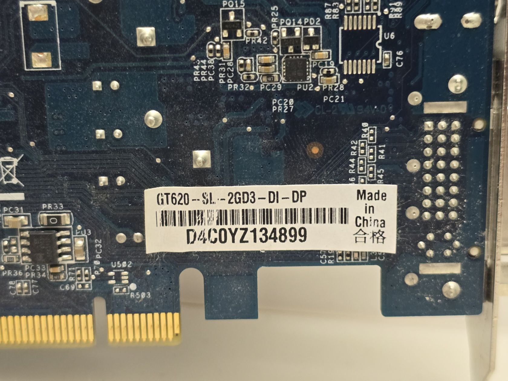 Відеокарта ASUS GeForce GT 620 2GB  (2Gb,GDDR3,64 Bit,HDMI,PCI-Ex,Б/у) - фото фото фото 3