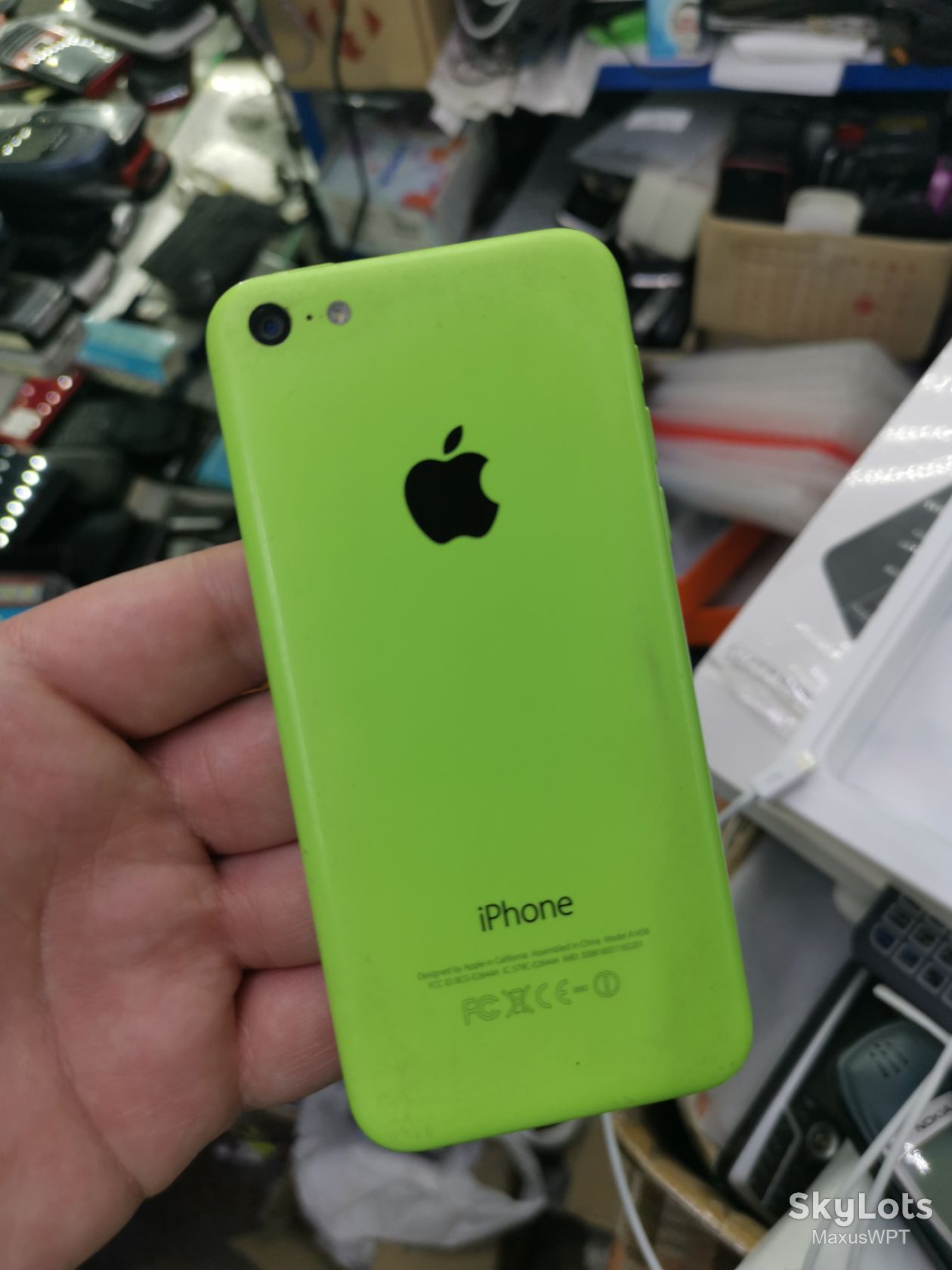 #shop Iphone 5c green 8gb - фото фото фото 4
