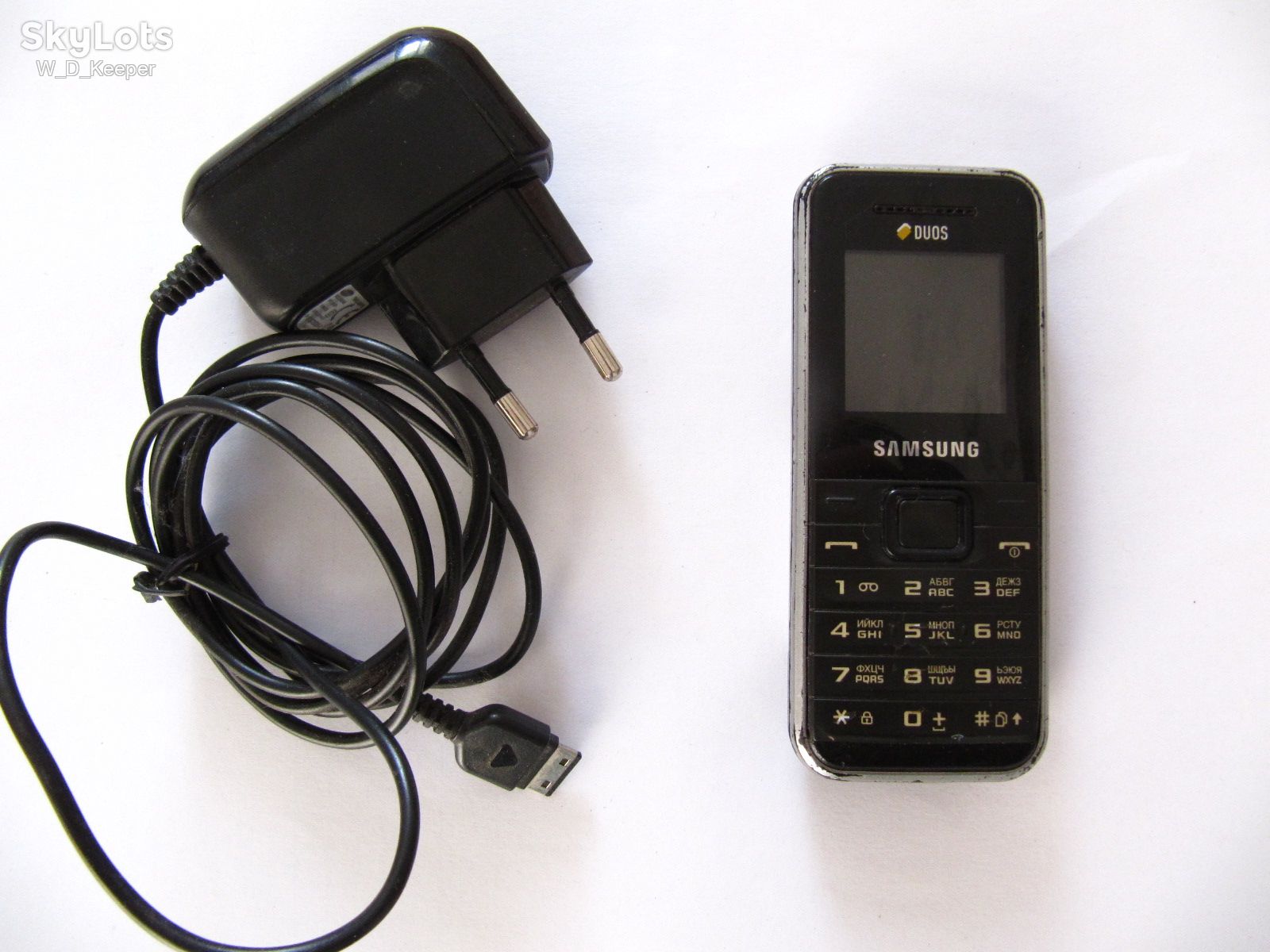 Samsung GT-E1182 з зарядкою та батареєю, робочий, кнопковий мобільний телефон - фото фото фото 1