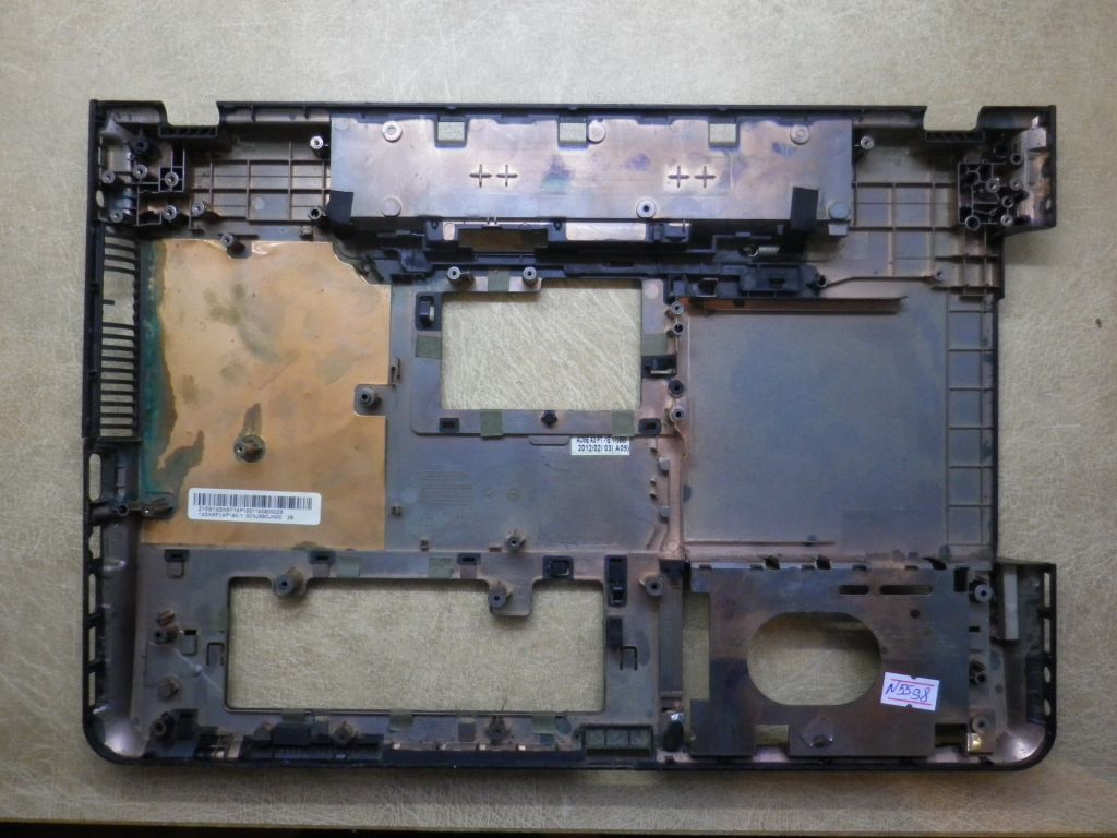 Б/У Корпус низ без сервісних кришок на ASUS N55S8 - фото фото фото 1
