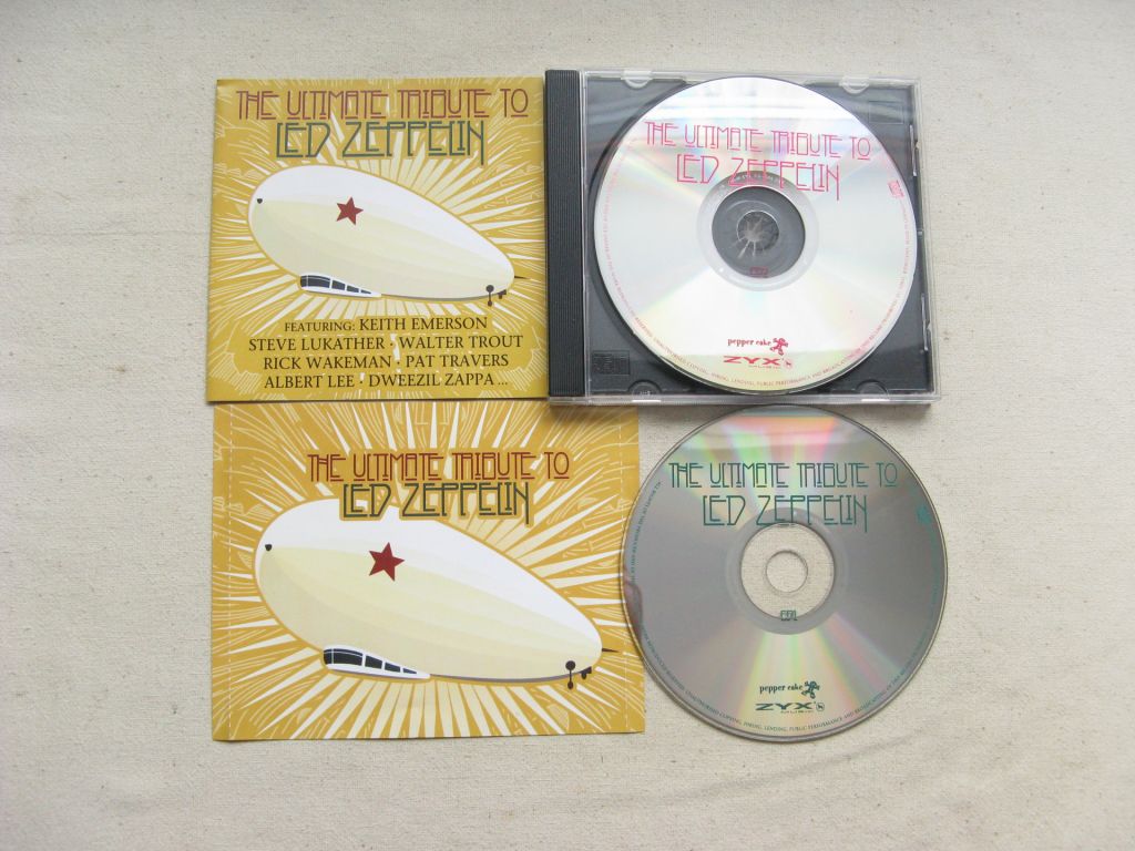 CD Led Zeppelin Tribute. The Ultimate Tribute to Led Zeppelin. 2CD. 2008. - фото фото фото 1