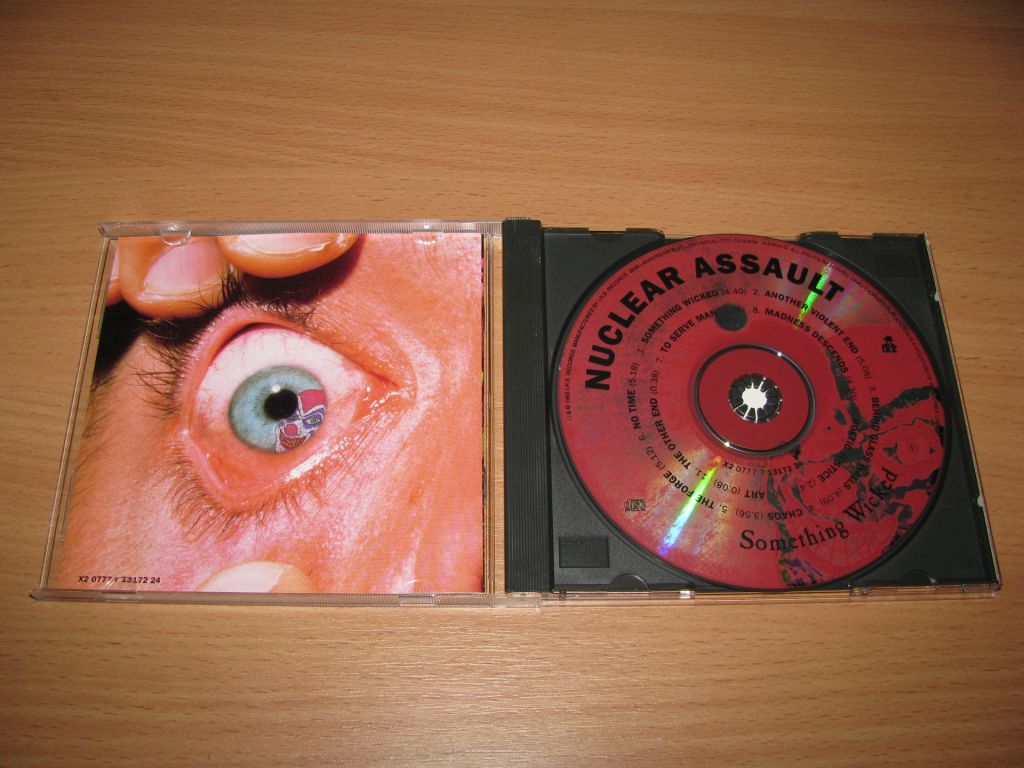 NUCLEAR ASSAULT - Something Wicked     (1993 I.R.S. USA 1st press) - фото фото фото 1