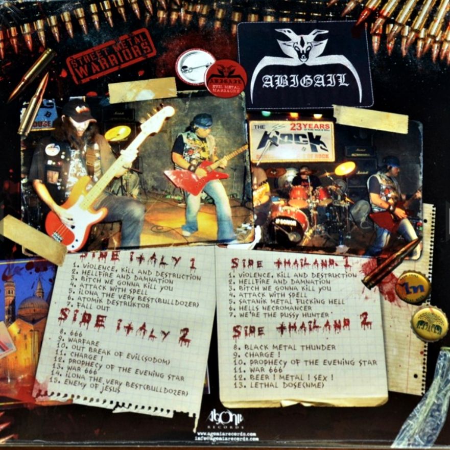 Abigail - Evil Metal Massacre - 2005-2006.  (2LP). Colour Vinyl. Пластинки. Poland. S/S - фото фото фото 1