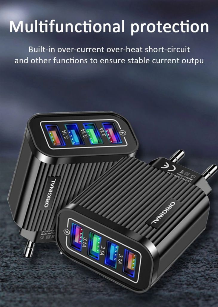 Зарядка 4xUSB - фото фото фото 5