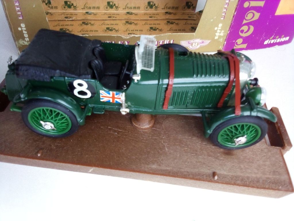 1932 BENTLEY BLOWER 4,5L  BRUMM 1:43 - фото фото фото 6