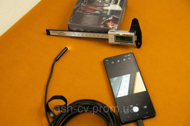 Професійна, ендоскопічна, камера, бороскоп, Endoscope, Borescope, Camera, 1920P, HD, Waterproof, 8мм - фото фото фото 7