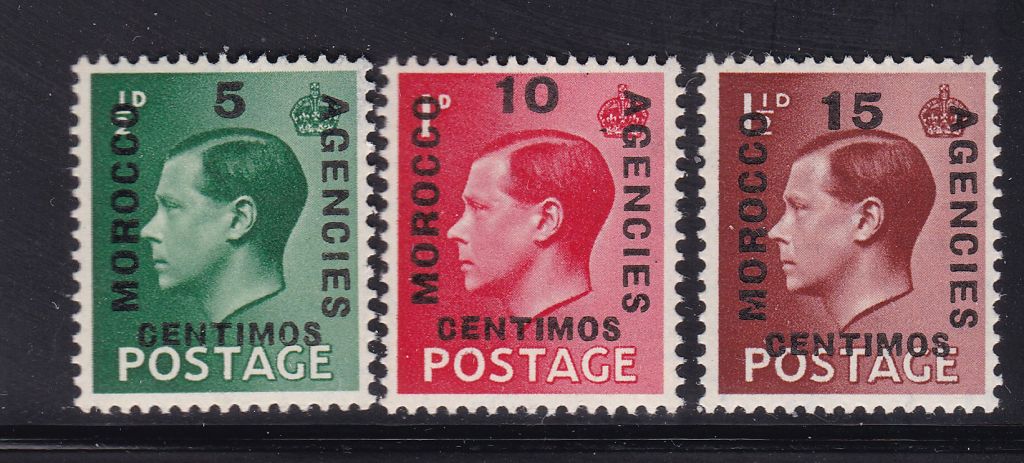 GB  Великобритания - Марокко  1936 г MNH  - - фото фото фото 0
