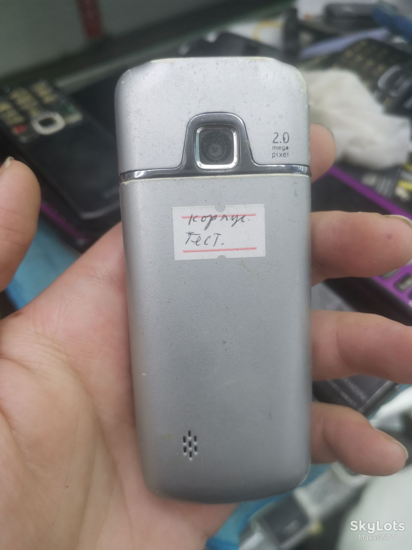 #826 Sklad Nokia 2710C-2 2710 silver - фото фото фото 3