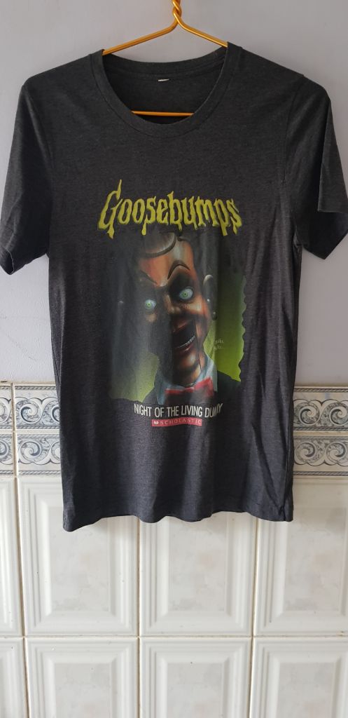 Футболка "Goosebumps"  (52% cotton/48% polyester, S) - фото фото фото 0