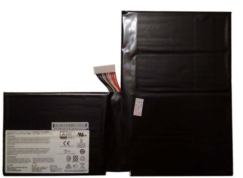 Батарея для ноутбука MSI BTY-M6F, 4640mAh, 6cell, 11.4V, Li-Pol, черная, - фото фото фото 0