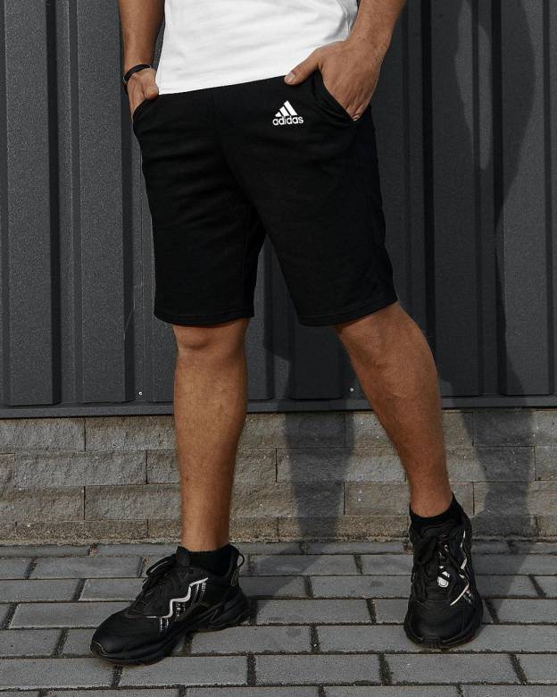 Шорты мужские Kukuruza Adidas черные # - фото фото фото 2