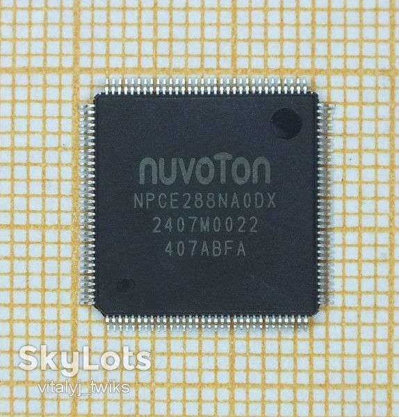 Микросхема мультиконтроллер nuvoton NPCE288NA0DX - фото фото фото 0