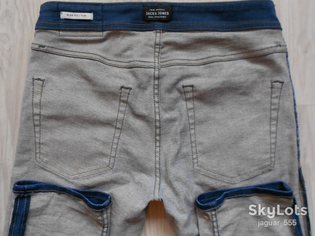 Стильные молодежные джинсы JACK &amp; JONES   (SLIM FIT), W30/L30   (СУПЕР ЦЕНА !!!) - фото фото фото 7