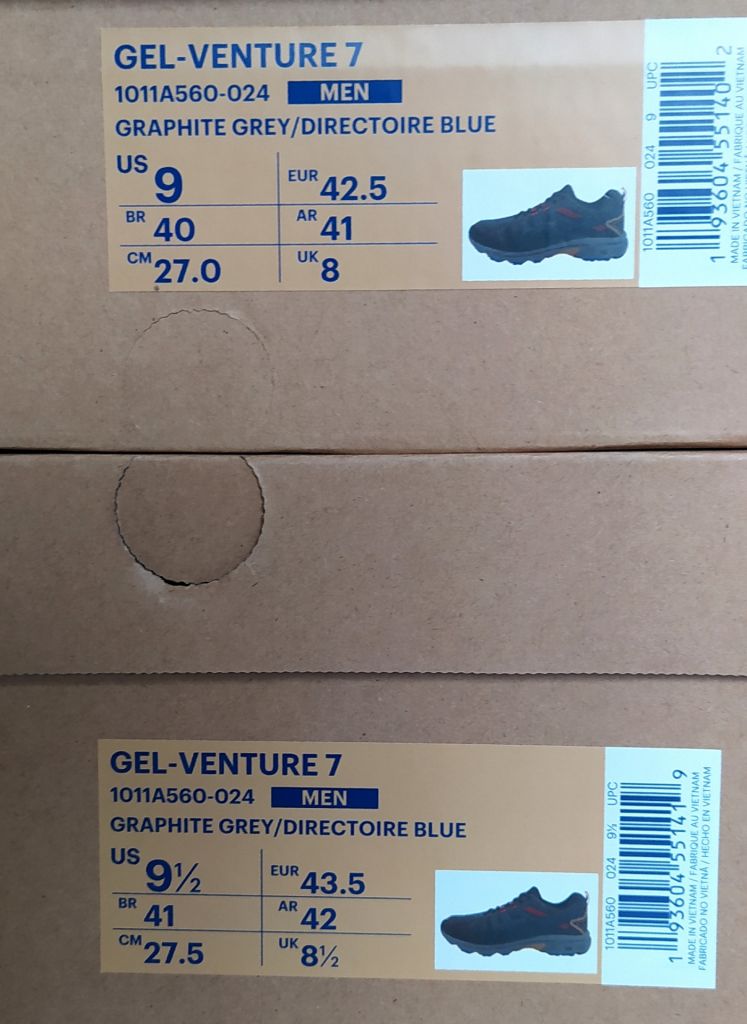 Кросівки чоловічі ASICS® Gel Venture 7 original 43.5EU - фото фото фото 11