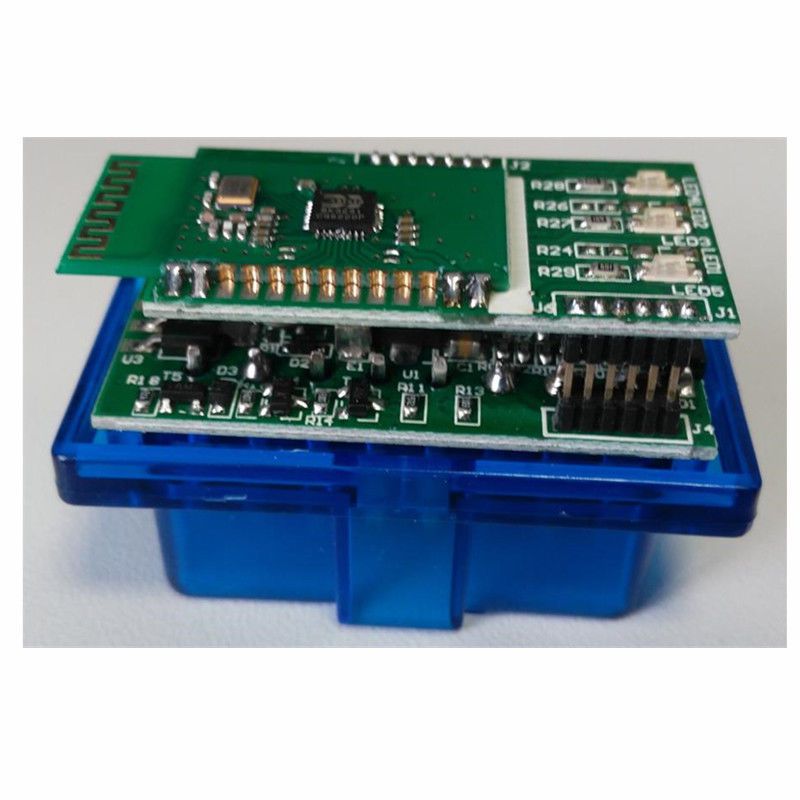 Автосканер OBD2 ELM327 полноценная версия 1.5 двухплатный. Оригинальный чип PIC18F25K80 - фото фото фото 5