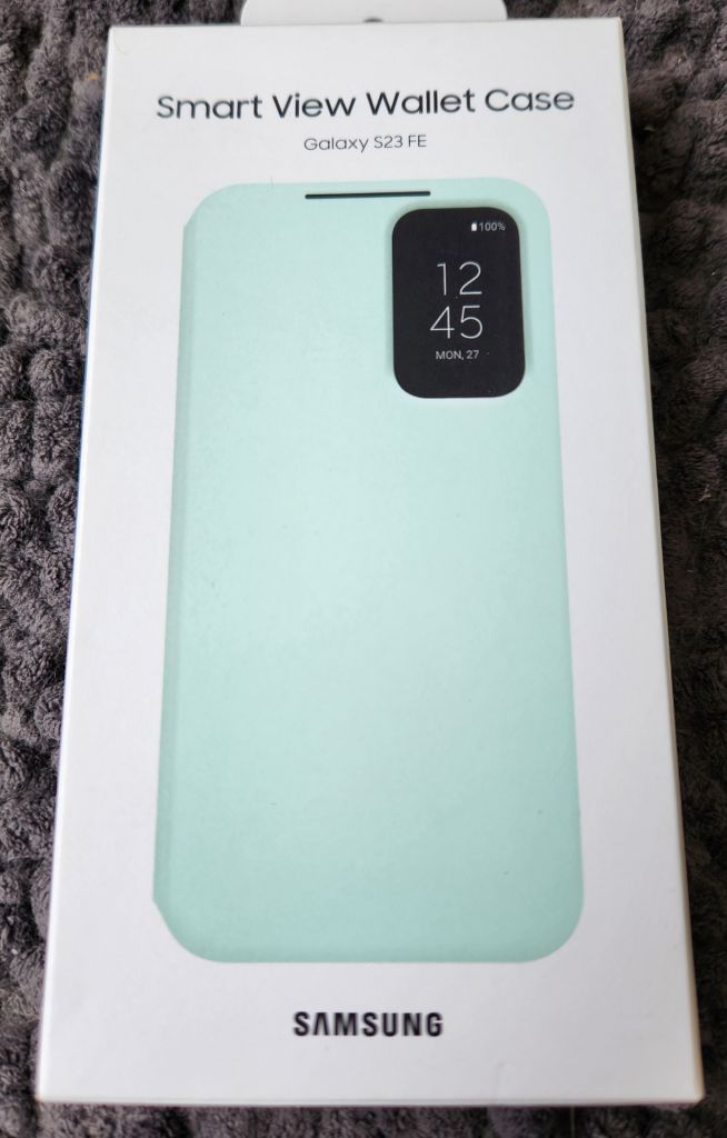Чохол для Samsung S23 FE   (S711) Smart View Wallet Case Mint - фото фото фото 0