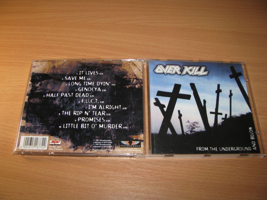 OVERKILL - From The Undeground  (1997 Steamhammer 1st press) - фото фото фото 0