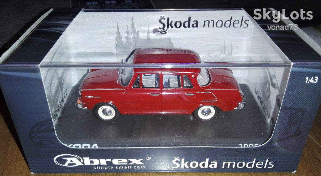 1/43 Skoda-1000 MB. ABREX. Новая. - фото фото фото 4