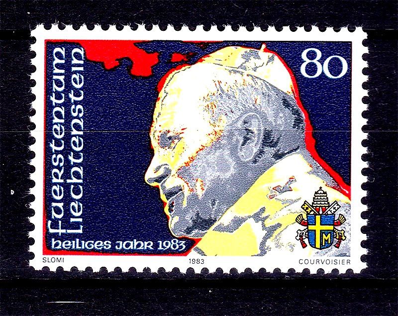 Лихтенштейн 1983 г  MNH - личности - фото фото фото 0