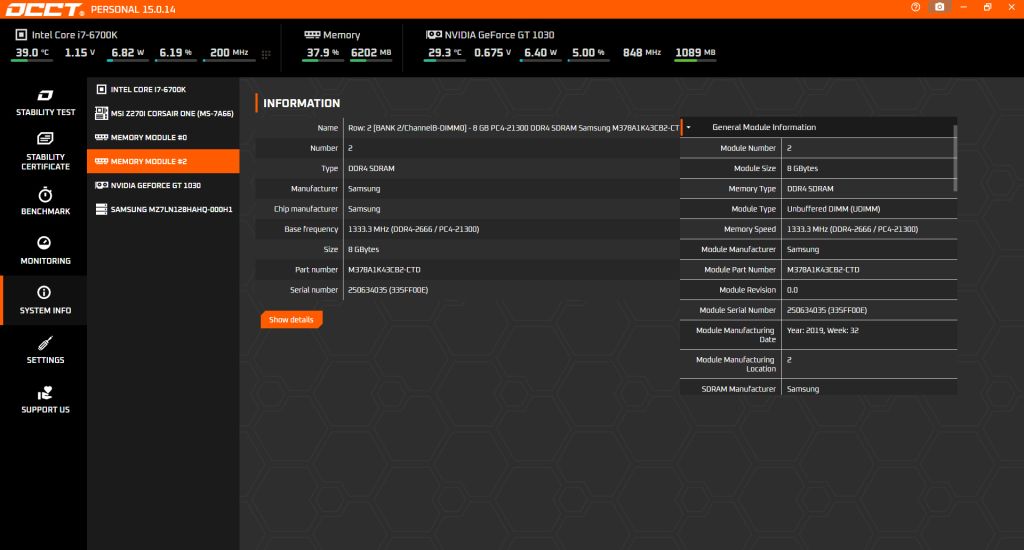 Kingston 8Gb та Samsung 8Gb DDR4 2666 MHz - фото фото фото 12