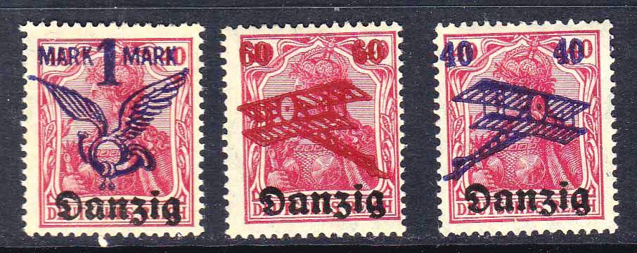 Транспорт. Авиация. Данциг 1920 г - 2а скана - фото фото фото 0