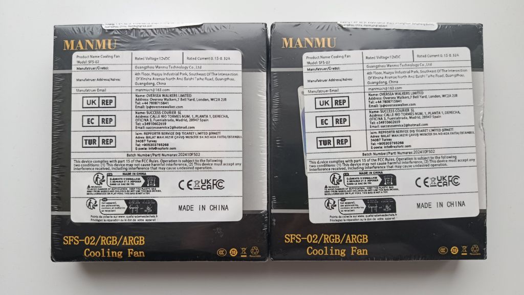 Вентилятор Manmu SFS-02 120мм RGB Molex білий - фото фото фото 2