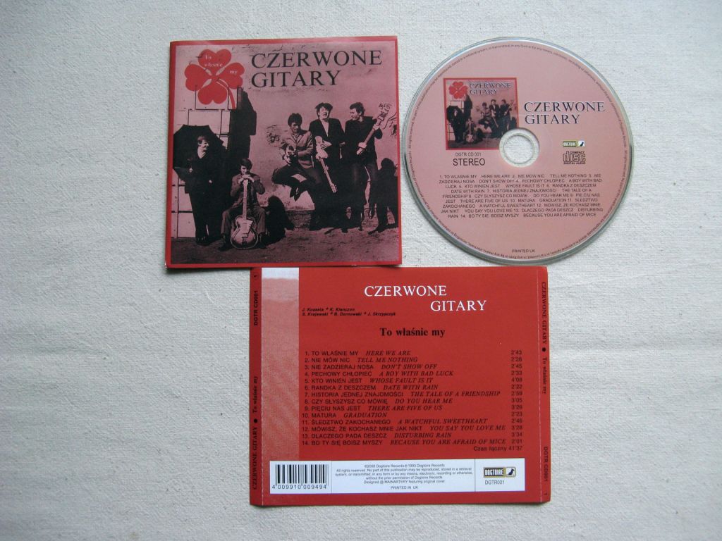 CD Czerwone Gitary. To właśnie my. 1993/2008. - фото фото фото 1