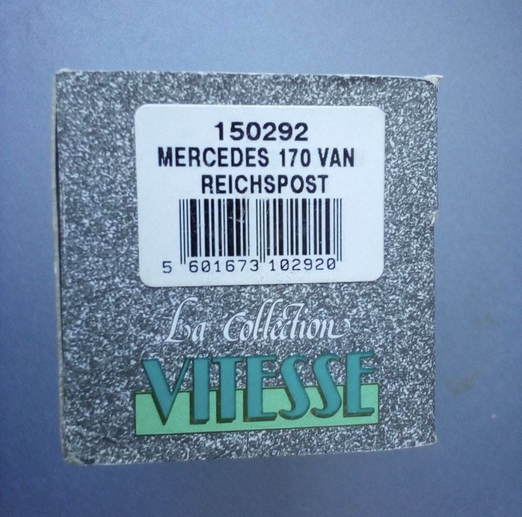 VITESSE Mercedes-Benz 170V Van „Reichspost” 1/43 - фото фото фото 2