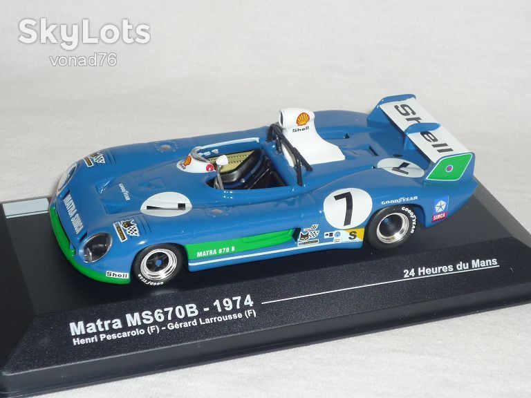 1/43 MATRA MS670B-1974. - фото фото фото 0